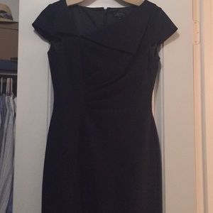 Tahari dress, navy, size 2 petite